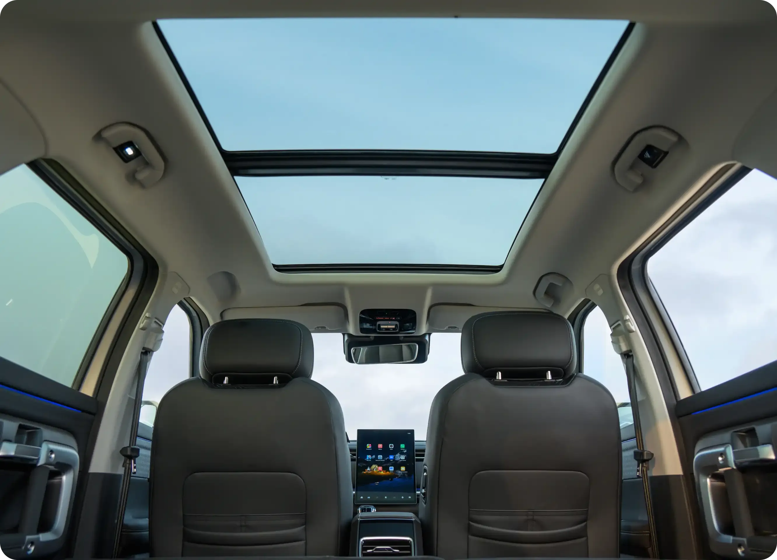 Panoramic sunroof