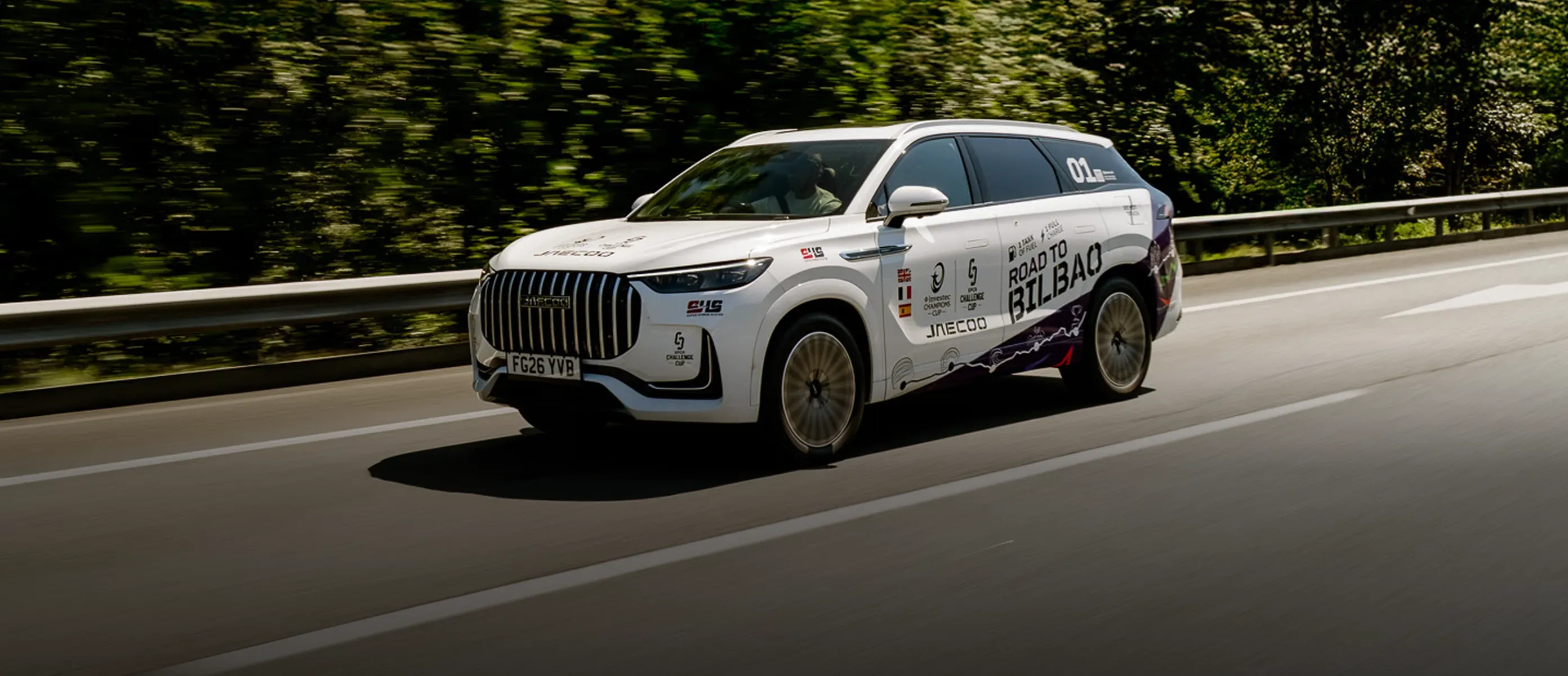 FOR THE LOVE OF RANGE AND RUGBY – JAECOO 8 SHS-P DRIVES FROM PARIS TO BILBAO ON ONE TANK AND ONE CHARGE