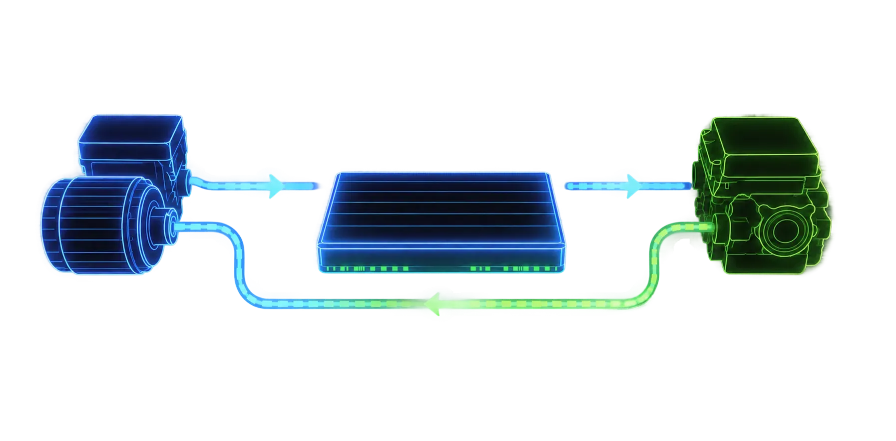 SHS Plug-in Hybrid system diagram